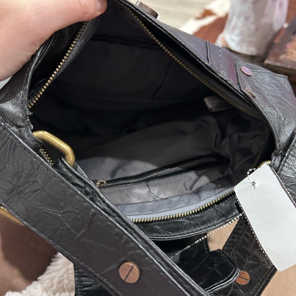 NWOT Matt and Natt Textured Leather Bag - Picture 3 of 7